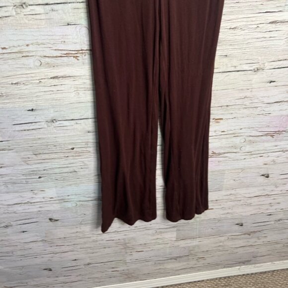 Meshki  ELEANORRuched Cut Out Pants brown - Chocolate Size small - Picture 2 of 10
